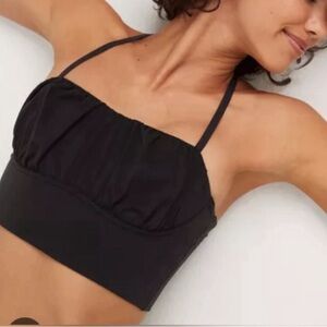 Aerie Offline Real Me Runched Corset Sports Bra